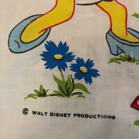 Vintage Walt Disney Mickey & Friends Large Pillowcase - Picture 2 of 11